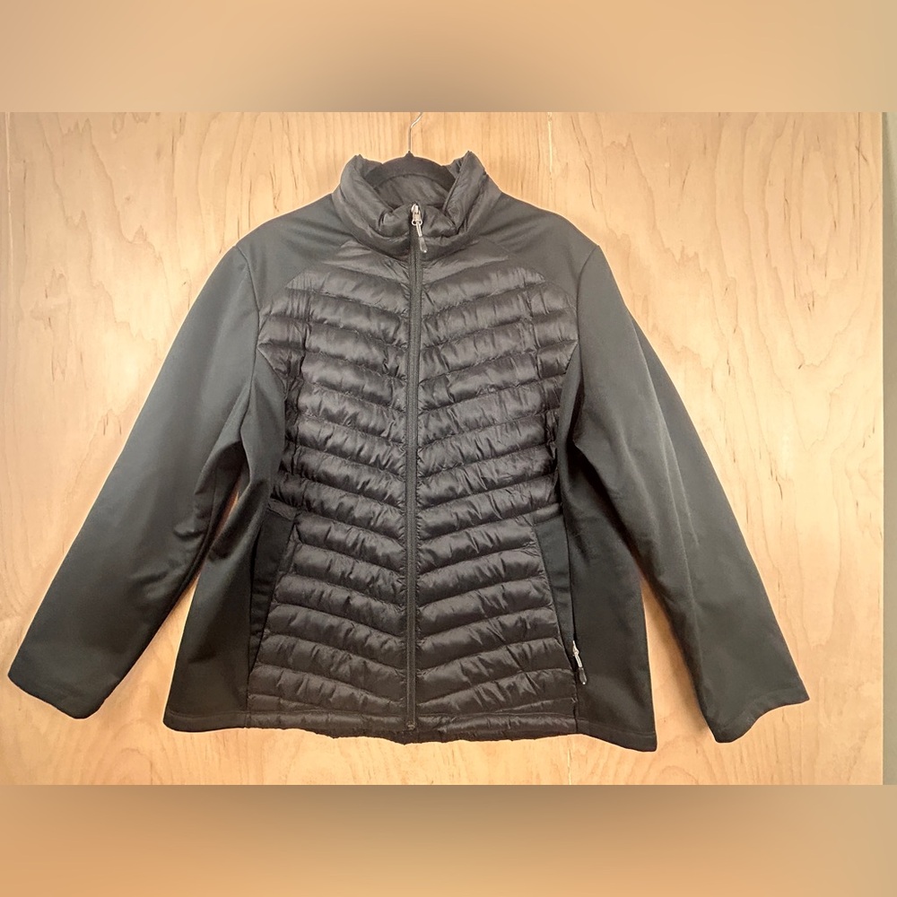 32 Degrees Women's Black Puffer Jacket